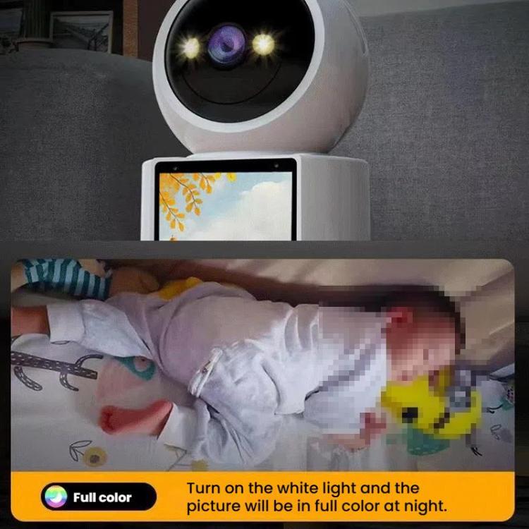 WiFi Two-Way Video Call Smart Panoramic Camera With 2.8-Inch Screen Supports Voice Wake-Up And One-Button Calling WiFi Two-Way Video Call Smart Panoramic Camera With 2.8-Inch Screen Supports Voice Wake-Up And One-Button Calling